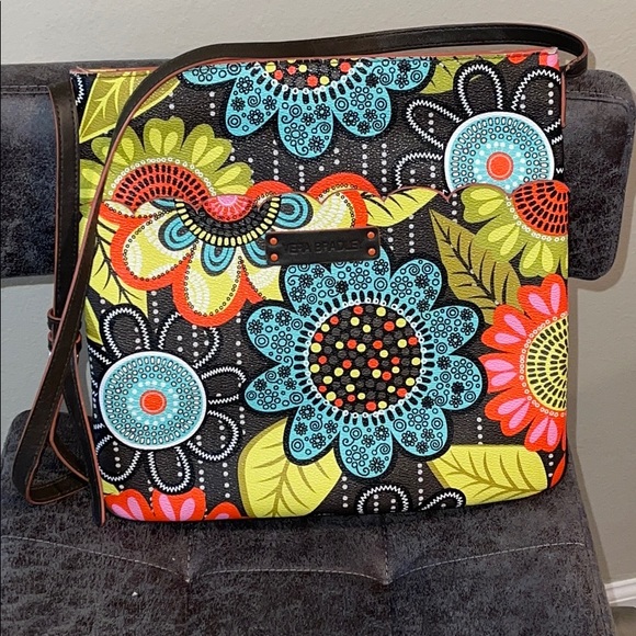 Vera Bradley Flower Shower Slim Hipster PVC - Picture 5 of 7